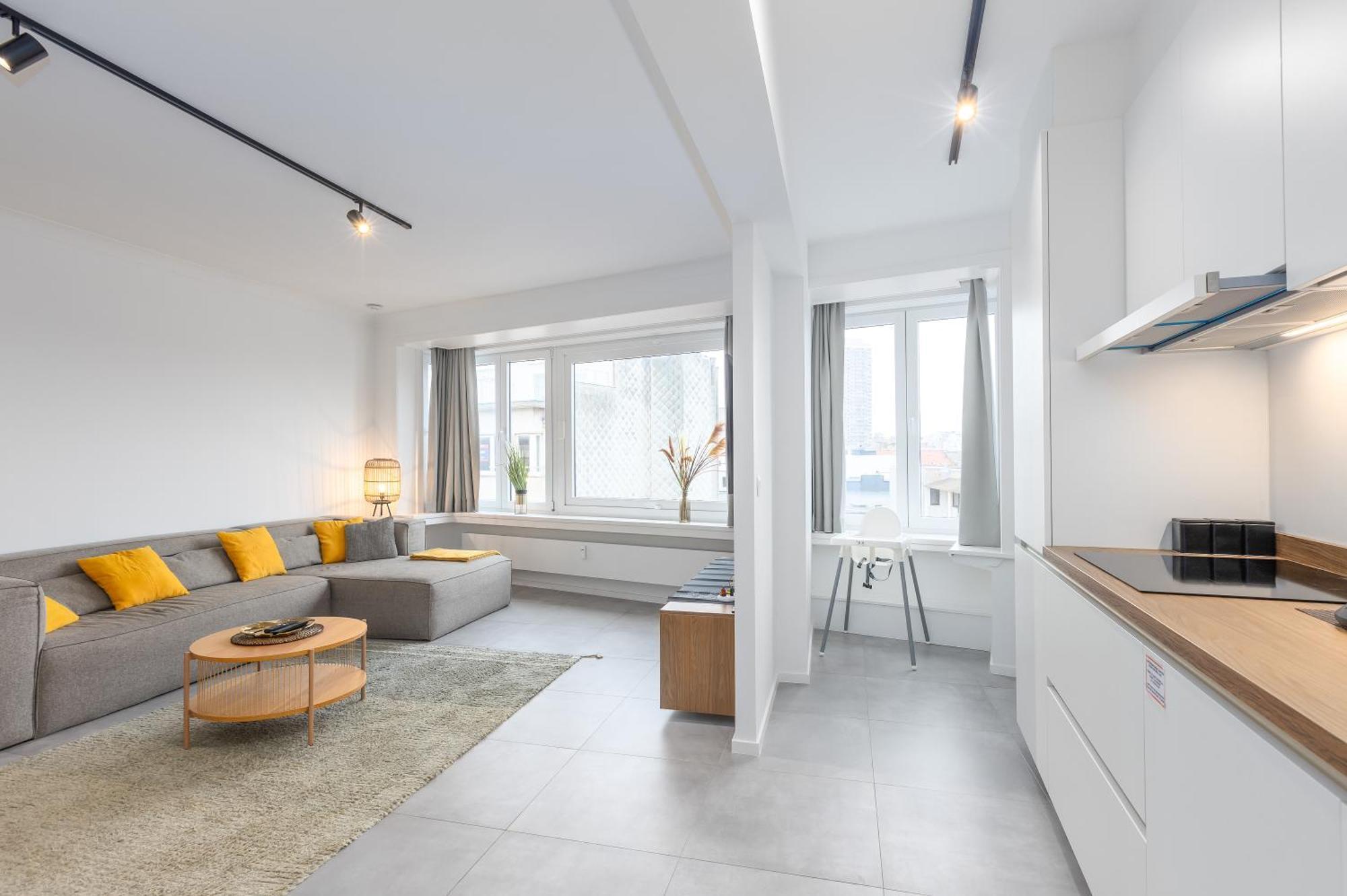 Ostend Center Luxury Top Floor Apartment With Free Parking Zewnętrze zdjęcie