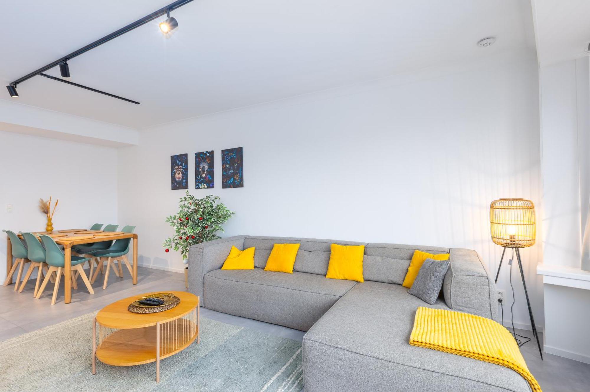 Ostend Center Luxury Top Floor Apartment With Free Parking Zewnętrze zdjęcie